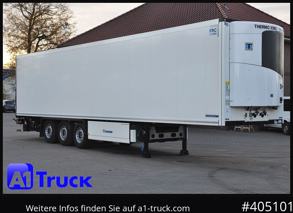 KRONE SD, TK SLX 300, LBW +Türen, 121 Bstd. - 냉동 세미 트레일러 : 사진 1 KRONE SD, TK SLX 300, LBW +Türen, 121 Bstd. - 냉동 세미 트레일러 : 사진 1
