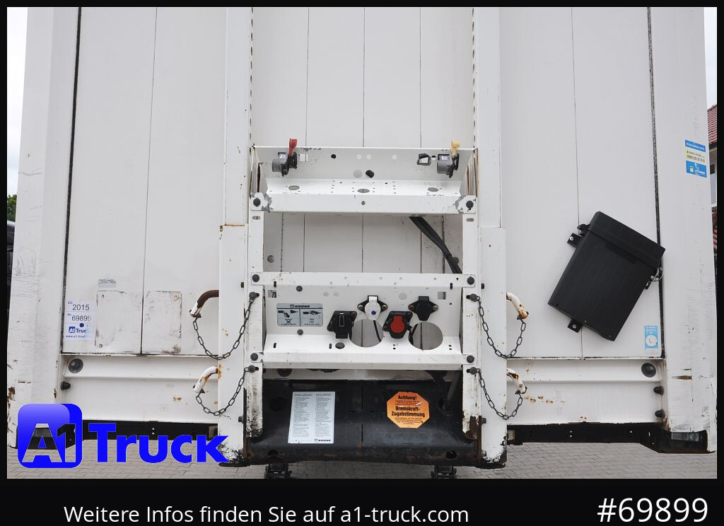 밀폐형 박스 세미 트레일러 KRONE SDK 27, Koffer, 1 Vorbesitzer, Doppelstock : 사진 7 밀폐형 박스 세미 트레일러 KRONE SDK 27, Koffer, 1 Vorbesitzer, Doppelstock : 사진 7