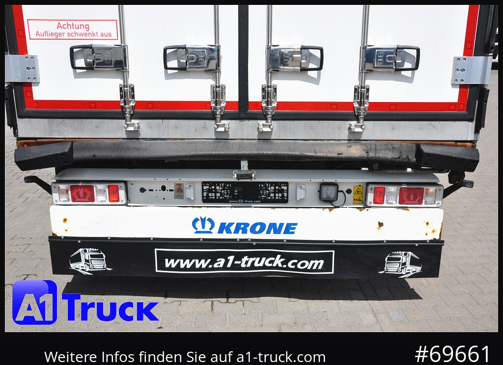 KRONE SDK 27, Koffer, Liftachse, 1 Vorbesitzer, 326.829km - 밀폐형 박스 세미 트레일러 : 사진 2 KRONE SDK 27, Koffer, Liftachse, 1 Vorbesitzer, 326.829km - 밀폐형 박스 세미 트레일러 : 사진 2