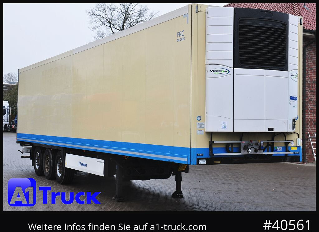 KRONE SDR 27 Carrier 1950 Mt. Doppelstock Lift,TÜV 07/2026 - 냉동 세미 트레일러 : 사진 1 KRONE SDR 27 Carrier 1950 Mt. Doppelstock Lift,TÜV 07/2026 - 냉동 세미 트레일러 : 사진 1