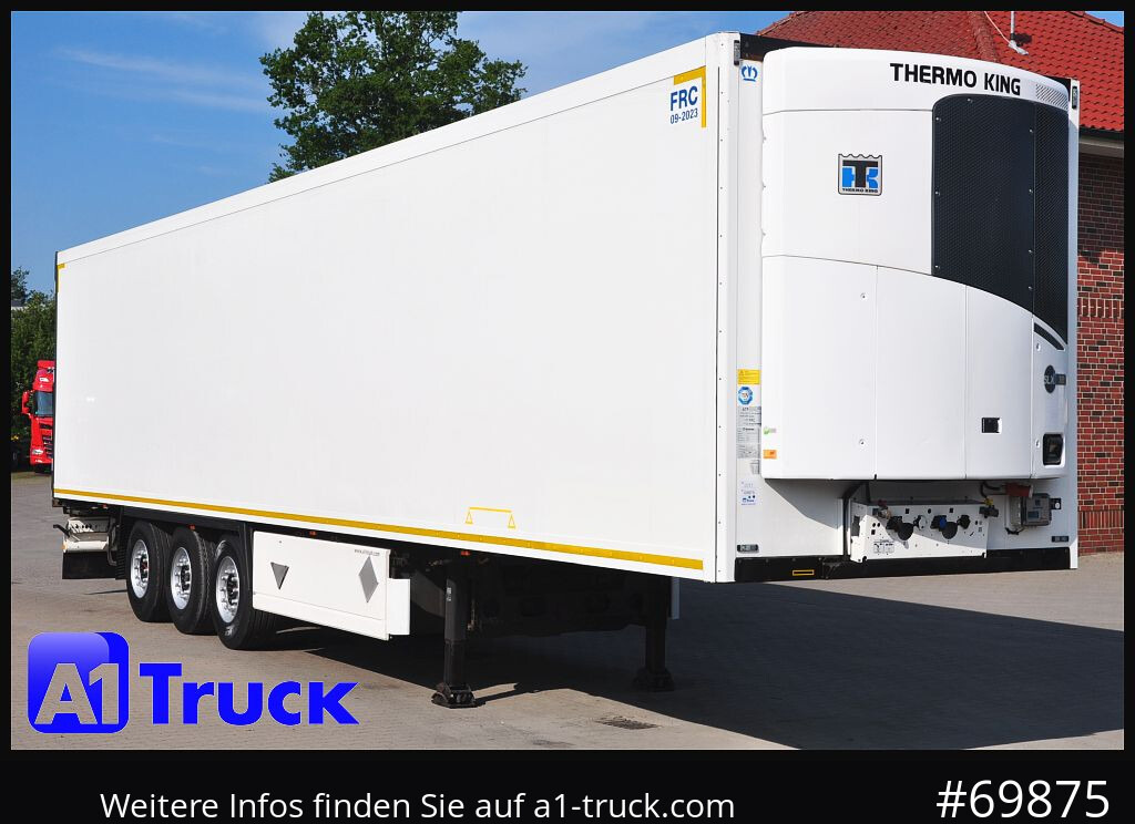 KRONE SDR, ThermoKing SLX 300 i, Blumenbreit, 4497 Stunden - 냉동 세미 트레일러 : 사진 1 KRONE SDR, ThermoKing SLX 300 i, Blumenbreit, 4497 Stunden - 냉동 세미 트레일러 : 사진 1