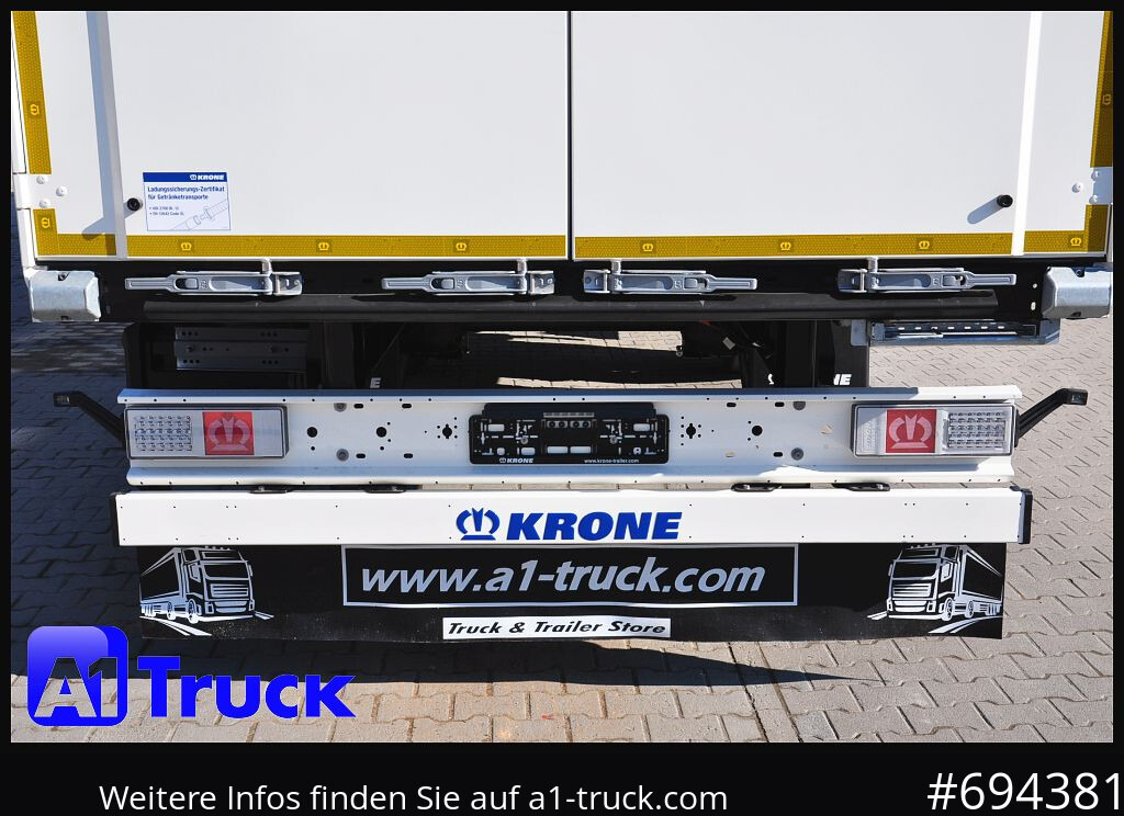 KRONE SZ 2 achs Koffer, Code XL, VDI 2700, SOFORT - 밀폐형 박스 세미 트레일러 : 사진 3 KRONE SZ 2 achs Koffer, Code XL, VDI 2700, SOFORT - 밀폐형 박스 세미 트레일러 : 사진 3