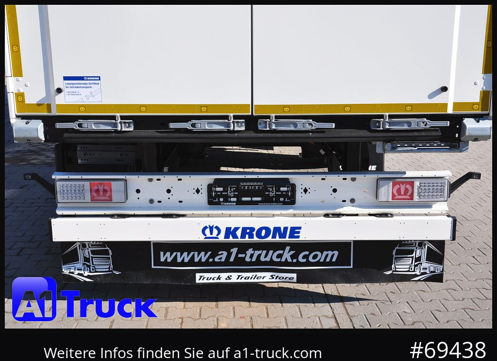 KRONE SZ 2 achs Koffer, Code XL, VDI 2700, SOFORT - 밀폐형 박스 세미 트레일러 : 사진 4 KRONE SZ 2 achs Koffer, Code XL, VDI 2700, SOFORT - 밀폐형 박스 세미 트레일러 : 사진 4