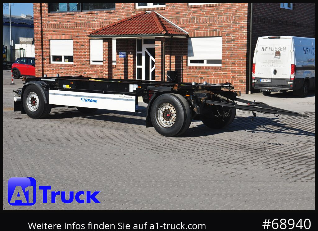 컨테이너 운반 장치/ 스와프 보디 트레일러 KRONE Standard BDF Anhänger für 7,45 WB, 1 Vorbesitzer : 사진 1
