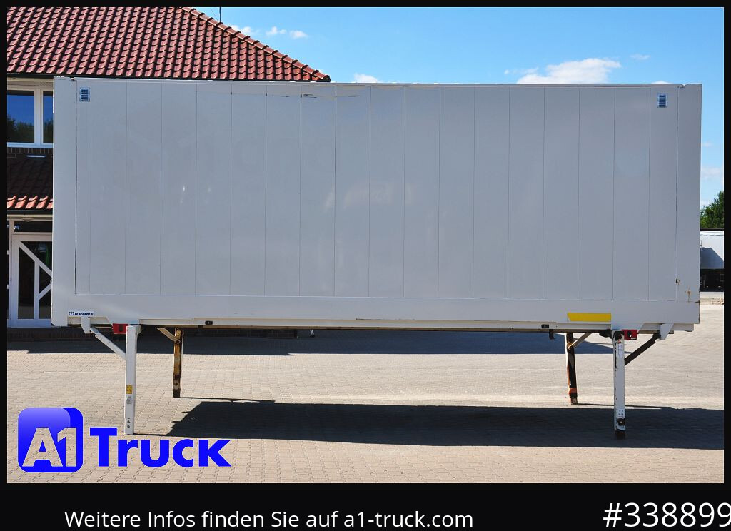 스왑 바디 - 박스 KRONE WB BDF 7,45 Koffer,  2750mm innen, 20 x vorhanden : 사진 9