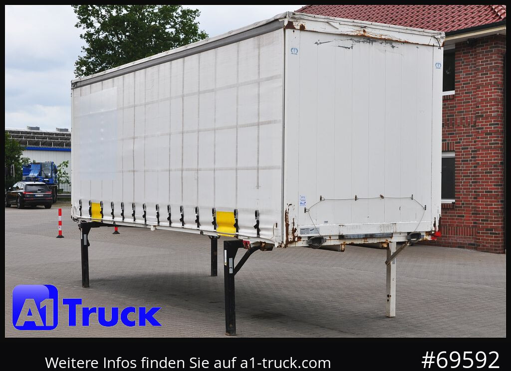 KRONE Wechselbrücke 7,82 ,, 2650mm innen - 커튼 사이드 스왑 바디 : 사진 1 KRONE Wechselbrücke 7,82 ,, 2650mm innen - 커튼 사이드 스왑 바디 : 사진 1