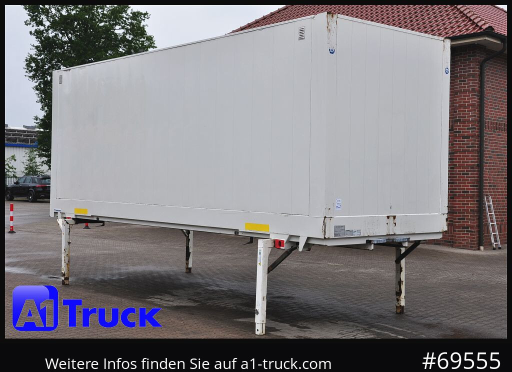KRONE Wechselbrücke BDF 7,45 Koffer, 2750mm h. 20 x vorhanden - 스왑 바디 - 박스 : 사진 1 KRONE Wechselbrücke BDF 7,45 Koffer, 2750mm h. 20 x vorhanden - 스왑 바디 - 박스 : 사진 1
