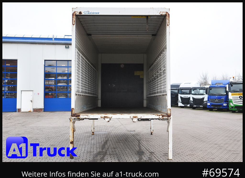 KRONE Wechselbrücke BDF 7,45 Koffer, Textil 2750mm innen, 20 x vorhanden - 스왑 바디 - 박스 : 사진 4 KRONE Wechselbrücke BDF 7,45 Koffer, Textil 2750mm innen, 20 x vorhanden - 스왑 바디 - 박스 : 사진 4