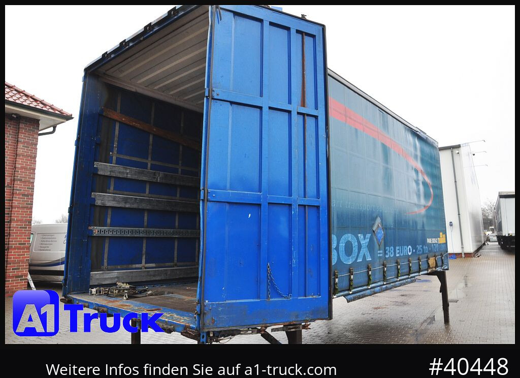 KRONE Wechselbrücke Jumbo BDF 7,82 - 커튼 사이드 스왑 바디 : 사진 2 KRONE Wechselbrücke Jumbo BDF 7,82 - 커튼 사이드 스왑 바디 : 사진 2