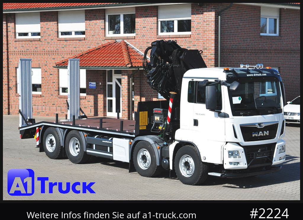 MAN TGS 35.470, Hiab SX 322 E6 Jib, 8x2 - 크레인 트럭 : 사진 1 MAN TGS 35.470, Hiab SX 322 E6 Jib, 8x2 - 크레인 트럭 : 사진 1