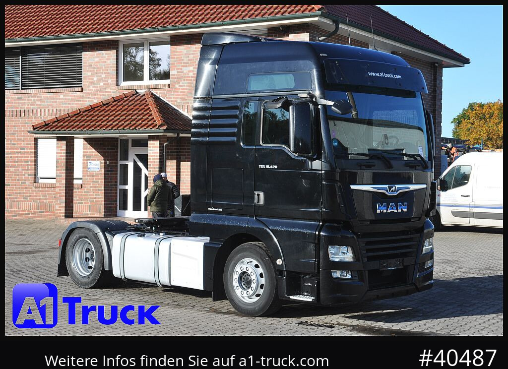 MAN TGX 18,420, BLS, XXL, 2 Tanks, Navigation - 트랙터 유닛 : 사진 1 MAN TGX 18,420, BLS, XXL, 2 Tanks, Navigation - 트랙터 유닛 : 사진 1