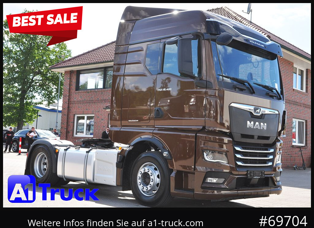 MAN TGX 18,480 BLS Intarder Standklima, Soundsysem - 트랙터 유닛 : 사진 1 MAN TGX 18,480 BLS Intarder Standklima, Soundsysem - 트랙터 유닛 : 사진 1