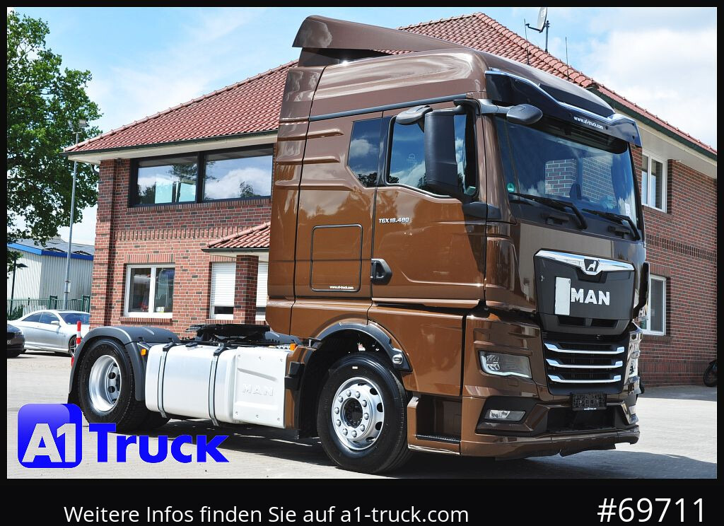 MAN TGX 18,480 BLS Intarder Standklima, Soundsystem - 트랙터 유닛 : 사진 1 MAN TGX 18,480 BLS Intarder Standklima, Soundsystem - 트랙터 유닛 : 사진 1