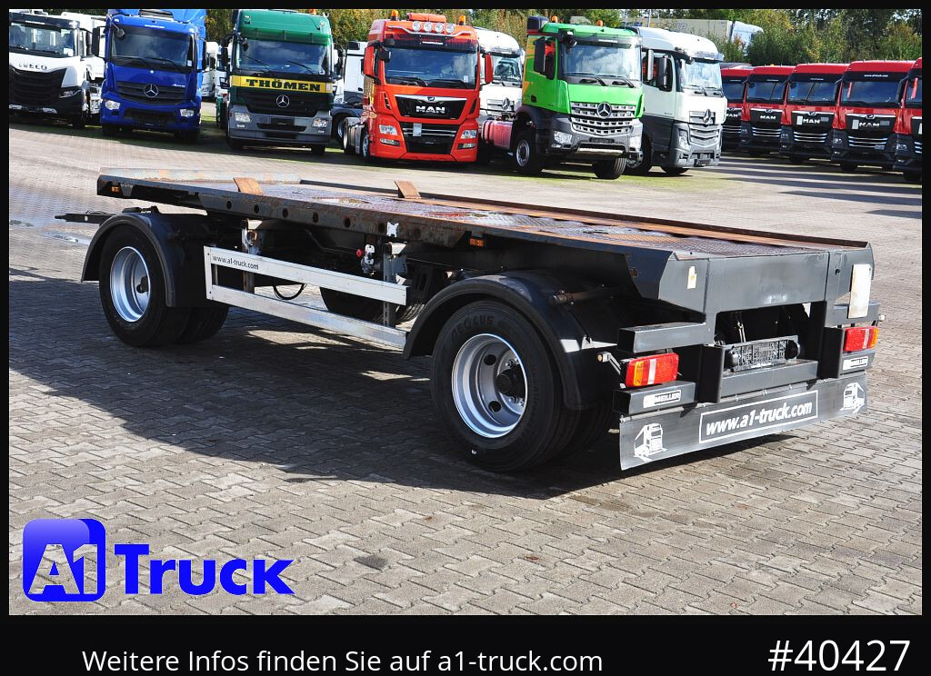 롤오프/ 스킵 트레일러 MEILLER HKM A18 ZL 3,4 , HTM Absetzanhänger, : 사진 10 롤오프/ 스킵 트레일러 MEILLER HKM A18 ZL 3,4 , HTM Absetzanhänger, : 사진 10