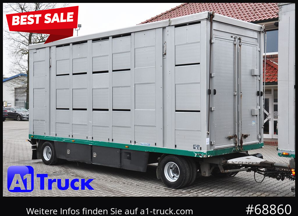 MENKE Menke-Janzen 3 Stock, Hubdach, durchlader, - 가축 트레일러 : 사진 1 MENKE Menke-Janzen 3 Stock, Hubdach, durchlader, - 가축 트레일러 : 사진 1