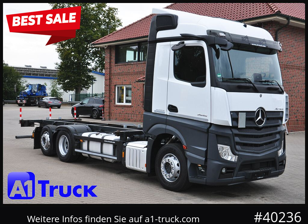 MERCEDES-BENZ 2545, Multi BDF, Wechsler, 7.45-7.82, MIDI, Liftachse - 컨테이너 운반 장치/ 스와프 보디 트럭 : 사진 1 MERCEDES-BENZ 2545, Multi BDF, Wechsler, 7.45-7.82, MIDI, Liftachse - 컨테이너 운반 장치/ 스와프 보디 트럭 : 사진 1