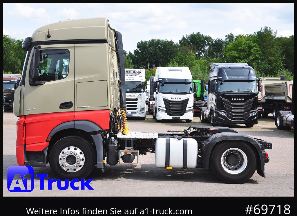 트랙터 유닛 MERCEDES-BENZ Actros 1846 BL Alu, Navi, Kipphydraulik, : 사진 12