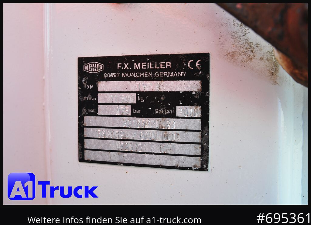 MERCEDES-BENZ Arocs 1830, Kipper + Kran,Palfinger, Funk, - 덤프트럭, 크레인 트럭 : 사진 4 MERCEDES-BENZ Arocs 1830, Kipper + Kran,Palfinger, Funk, - 덤프트럭, 크레인 트럭 : 사진 4