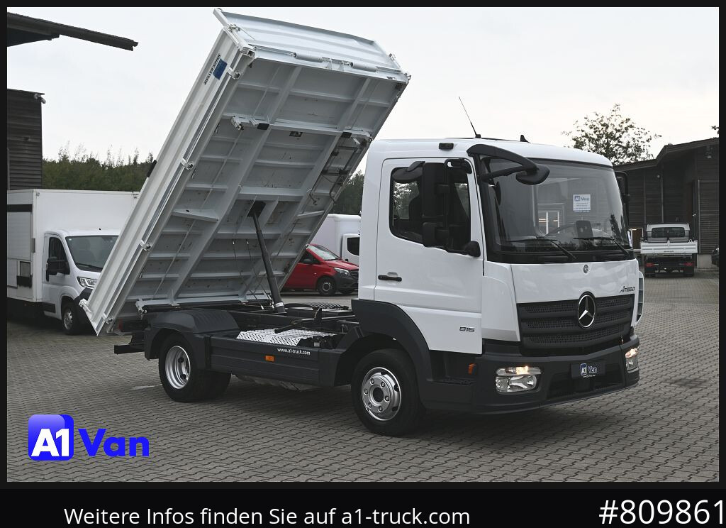MERCEDES-BENZ Atego 816 Kipper, Ahk,Klima, Meiller, 3-Sitzer - 덤프 밴 : 사진 1 MERCEDES-BENZ Atego 816 Kipper, Ahk,Klima, Meiller, 3-Sitzer - 덤프 밴 : 사진 1