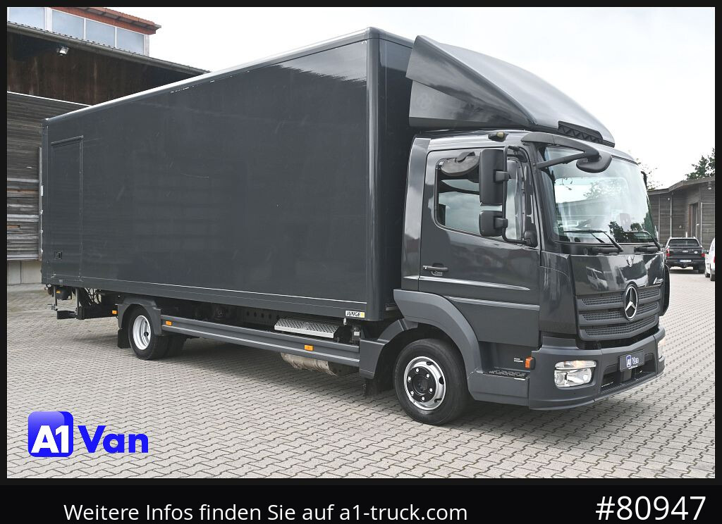 MERCEDES-BENZ Atego 818 Koffer LBW ,Klima ,Automatik - 박스 밴 : 사진 1 MERCEDES-BENZ Atego 818 Koffer LBW ,Klima ,Automatik - 박스 밴 : 사진 1