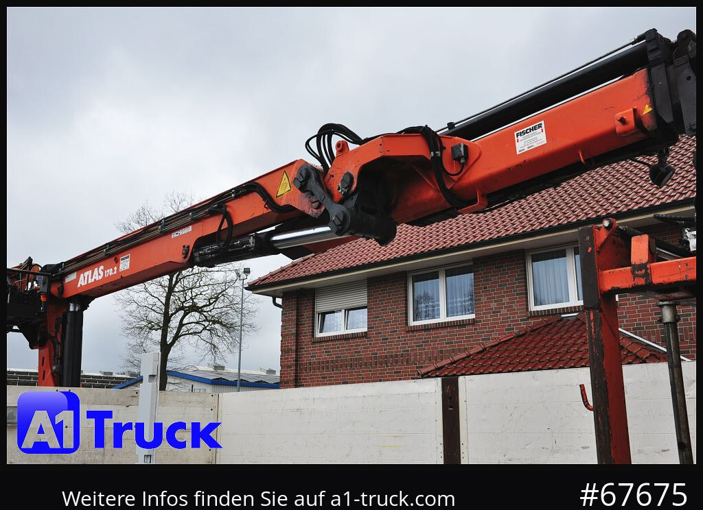 MERCEDES-BENZ Axor 2543, Atlas 170.2 Kran, Lift-Lenkachse, - 크레인 트럭, 드롭사이드/ 플랫베드 트럭 : 사진 2 MERCEDES-BENZ Axor 2543, Atlas 170.2 Kran, Lift-Lenkachse, - 크레인 트럭, 드롭사이드/ 플랫베드 트럭 : 사진 2