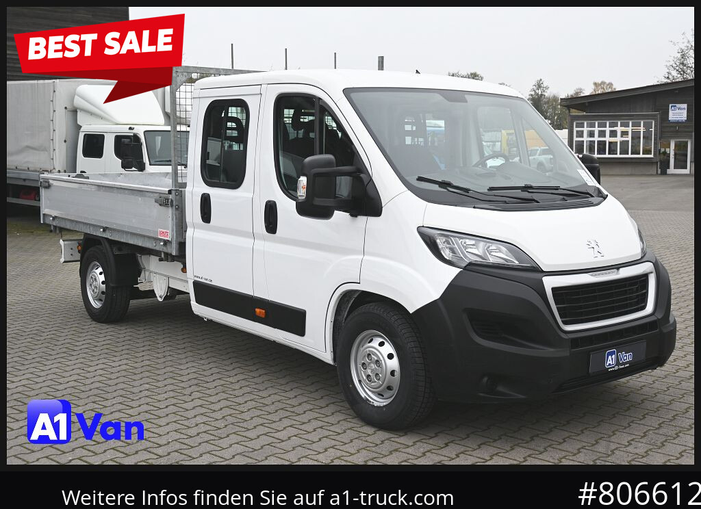 PEUGEOT Boxer Doka Kipper, AHK, Klima, Standheizung - 트럭 : 사진 1 PEUGEOT Boxer Doka Kipper, AHK, Klima, Standheizung - 트럭 : 사진 1