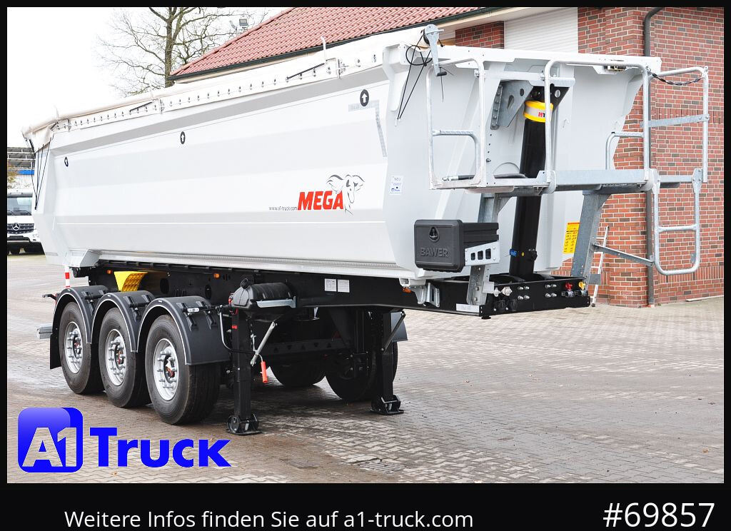 REISCH Mega 25m³ Lift Stahl SAF 4X4 Allrad 1350mm - 덤프 세미 트레일러 : 사진 1 REISCH Mega 25m³ Lift Stahl SAF 4X4 Allrad 1350mm - 덤프 세미 트레일러 : 사진 1