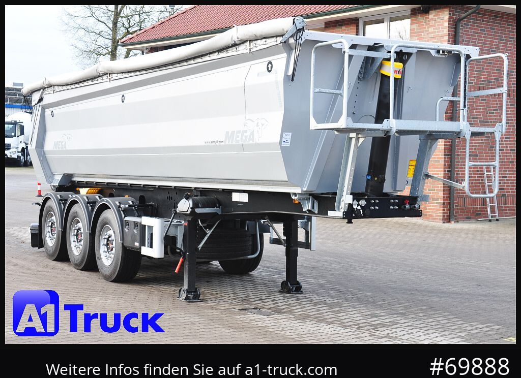 REISCH Mega 28m³ Lift Stahl SAF Hardox - 덤프 세미 트레일러 : 사진 1 REISCH Mega 28m³ Lift Stahl SAF Hardox - 덤프 세미 트레일러 : 사진 1