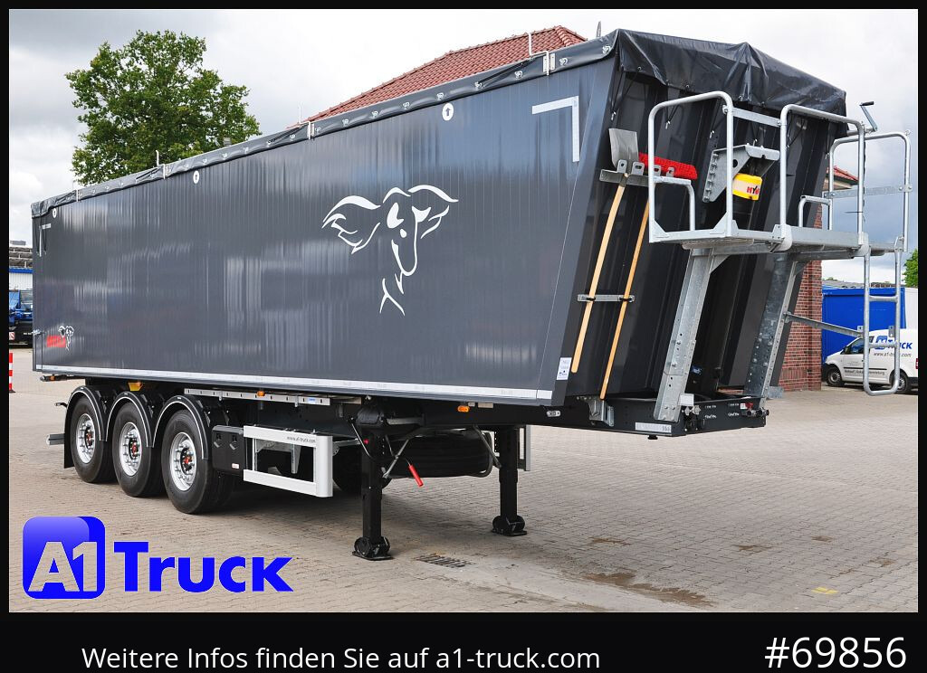 REISCH Mega Alu-Kippmulde 50m³, Getreide, Lift - 덤프 세미 트레일러 : 사진 1 REISCH Mega Alu-Kippmulde 50m³, Getreide, Lift - 덤프 세미 트레일러 : 사진 1