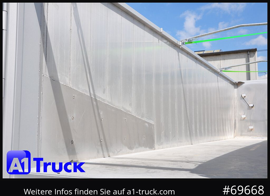 REISCH RHKS, Alu-Kippmulde 50m³, NEU Kombitüren, Alufelgen, Liftachse, - 덤프 세미 트레일러 : 사진 2 REISCH RHKS, Alu-Kippmulde 50m³, NEU Kombitüren, Alufelgen, Liftachse, - 덤프 세미 트레일러 : 사진 2