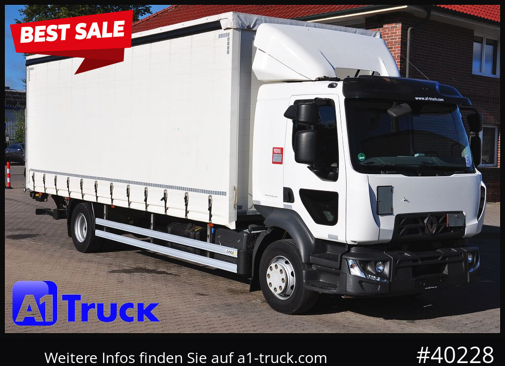 RENAULT D 280,  4x2, Ladebordwand, LBW, TÜV 06/2026 - 커튼사이더 트럭 : 사진 1 RENAULT D 280,  4x2, Ladebordwand, LBW, TÜV 06/2026 - 커튼사이더 트럭 : 사진 1