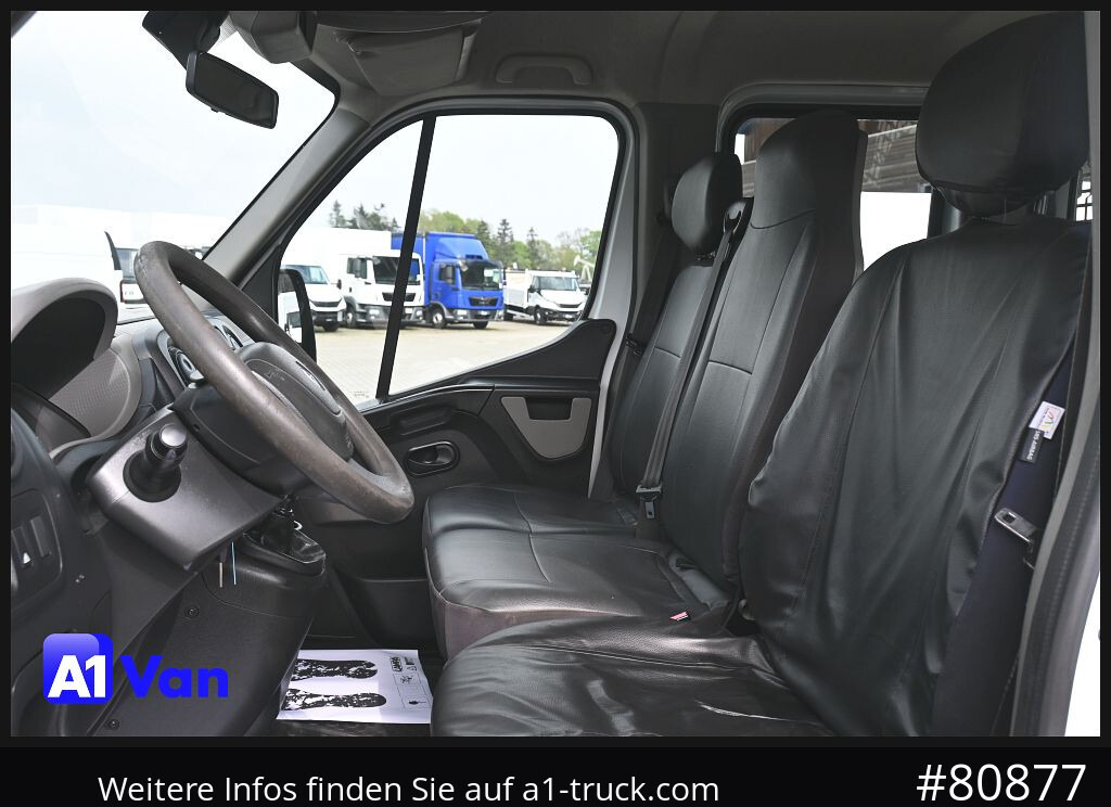 RENAULT Master Pritsche Doka, AHK 3,5Tonnen , Klima, Luftfederung - 플랫베드 밴, 콤비 밴 : 사진 3 RENAULT Master Pritsche Doka, AHK 3,5Tonnen , Klima, Luftfederung - 플랫베드 밴, 콤비 밴 : 사진 3