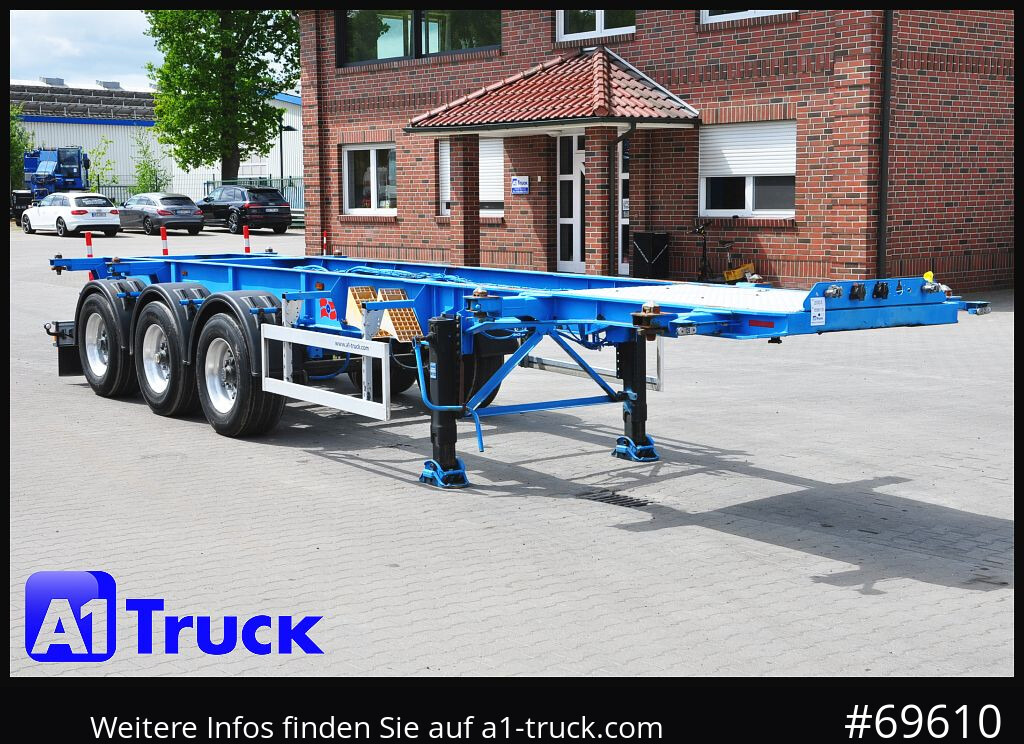 ROHR ADR, Alufelgen, 20- 30 Fuss Container - 컨테이너 운반 장치/ 스와프 보디 세미 트레일러 : 사진 1 ROHR ADR, Alufelgen, 20- 30 Fuss Container - 컨테이너 운반 장치/ 스와프 보디 세미 트레일러 : 사진 1