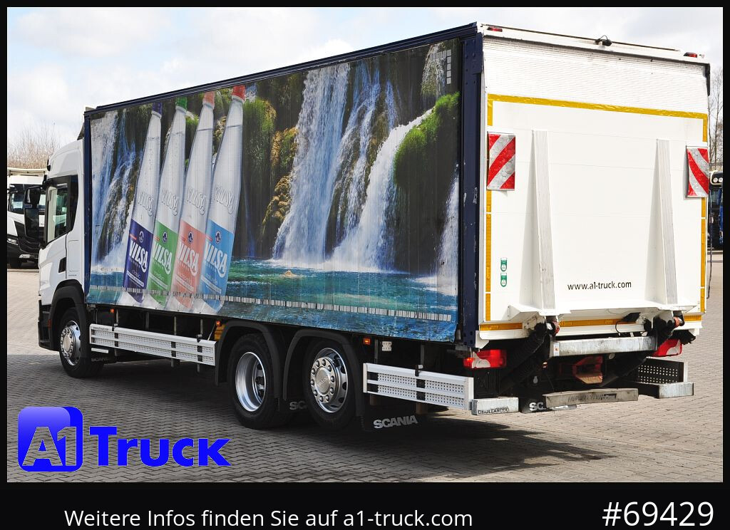 음료 트럭 SCANIA P 320 P 6x2,, Getränke, Lenkachse, LBW: Dhollandia DHLM 30 : 사진 11 음료 트럭 SCANIA P 320 P 6x2,, Getränke, Lenkachse, LBW: Dhollandia DHLM 30 : 사진 11
