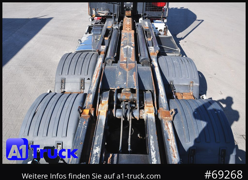 SCANIA R480, Abrollkipper Joab, 8x4, Lift-Lenkachse, - 후크 리프트 트럭 : 사진 3 SCANIA R480, Abrollkipper Joab, 8x4, Lift-Lenkachse, - 후크 리프트 트럭 : 사진 3