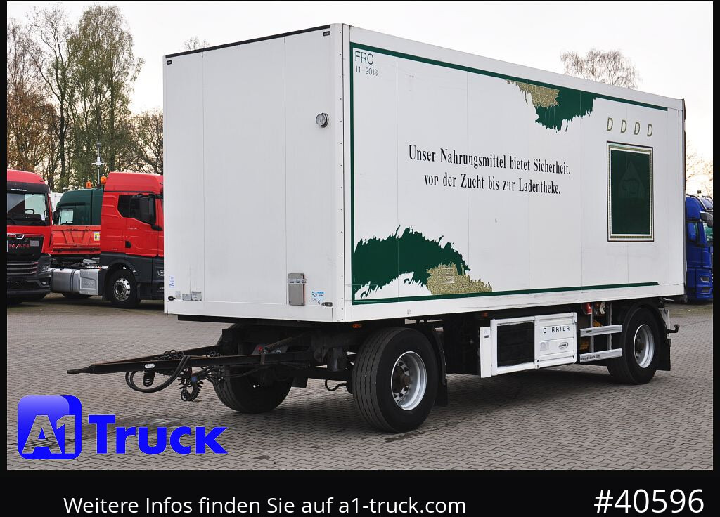 냉동 트레일러 SCHMITZ Achwege & Tönjes, Rohrbahn, Fleisch, TÜR fehlt : 사진 14