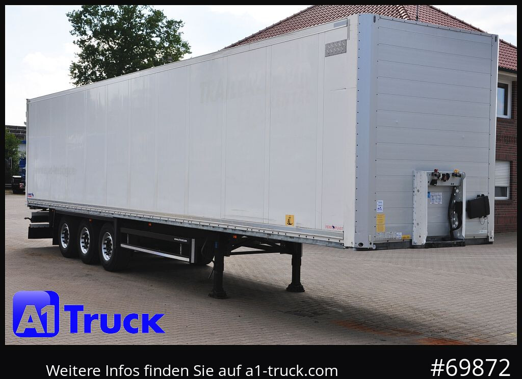 SCHMITZ Koffer, Trockenfracht, 117.500km, 1 Vorbesitzer - 밀폐형 박스 세미 트레일러 : 사진 1 SCHMITZ Koffer, Trockenfracht, 117.500km, 1 Vorbesitzer - 밀폐형 박스 세미 트레일러 : 사진 1