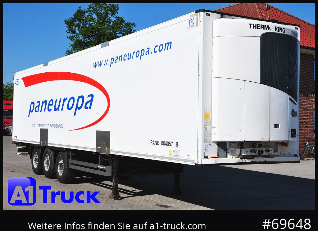 SCHMITZ Rohrbahnen Fleisch, Meat, 4079 Stunden, TK SLX 400 - 냉동 세미 트레일러 : 사진 1 SCHMITZ Rohrbahnen Fleisch, Meat, 4079 Stunden, TK SLX 400 - 냉동 세미 트레일러 : 사진 1