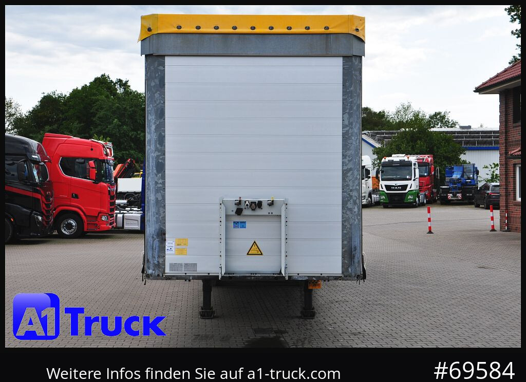 SCHMITZ SCS 24, Mega, BPW, verzinkt, VDI 2700, neue Plane - 커튼사이더 세미 트레일러 : 사진 2 SCHMITZ SCS 24, Mega, BPW, verzinkt, VDI 2700, neue Plane - 커튼사이더 세미 트레일러 : 사진 2