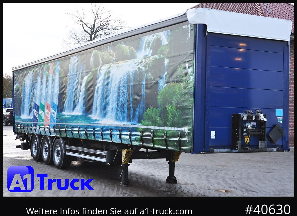 SCHMITZ System Trailer, verzinkt,, Getränke VDI 2700, Ladebordwand - 커튼사이더 세미 트레일러 : 사진 1 SCHMITZ System Trailer, verzinkt,, Getränke VDI 2700, Ladebordwand - 커튼사이더 세미 트레일러 : 사진 1