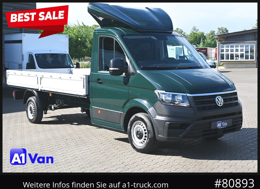 VOLKSWAGEN Crafter 35 Pritsche Maxi, Klima, AHK, - 플랫베드 밴 : 사진 1 VOLKSWAGEN Crafter 35 Pritsche Maxi, Klima, AHK, - 플랫베드 밴 : 사진 1