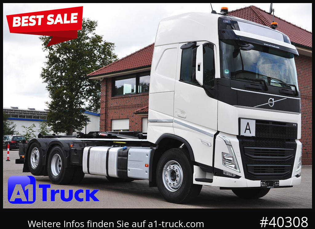 VOLVO FH 460 , Multilift, Lift - Lenkachse, - 후크 리프트 트럭 : 사진 1 VOLVO FH 460 , Multilift, Lift - Lenkachse, - 후크 리프트 트럭 : 사진 1