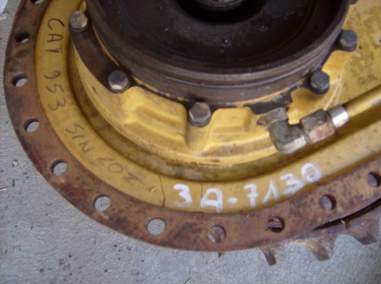 Caterpillar 953 RIDUTTORE DI TRASLAZIONE DESTRO COMPLETO DI RUOTA MOTRICE 3A6425 - 변속기 건설기계 용 : 사진 2 Caterpillar 953 RIDUTTORE DI TRASLAZIONE DESTRO COMPLETO DI RUOTA MOTRICE 3A6425 - 변속기 건설기계 용 : 사진 2