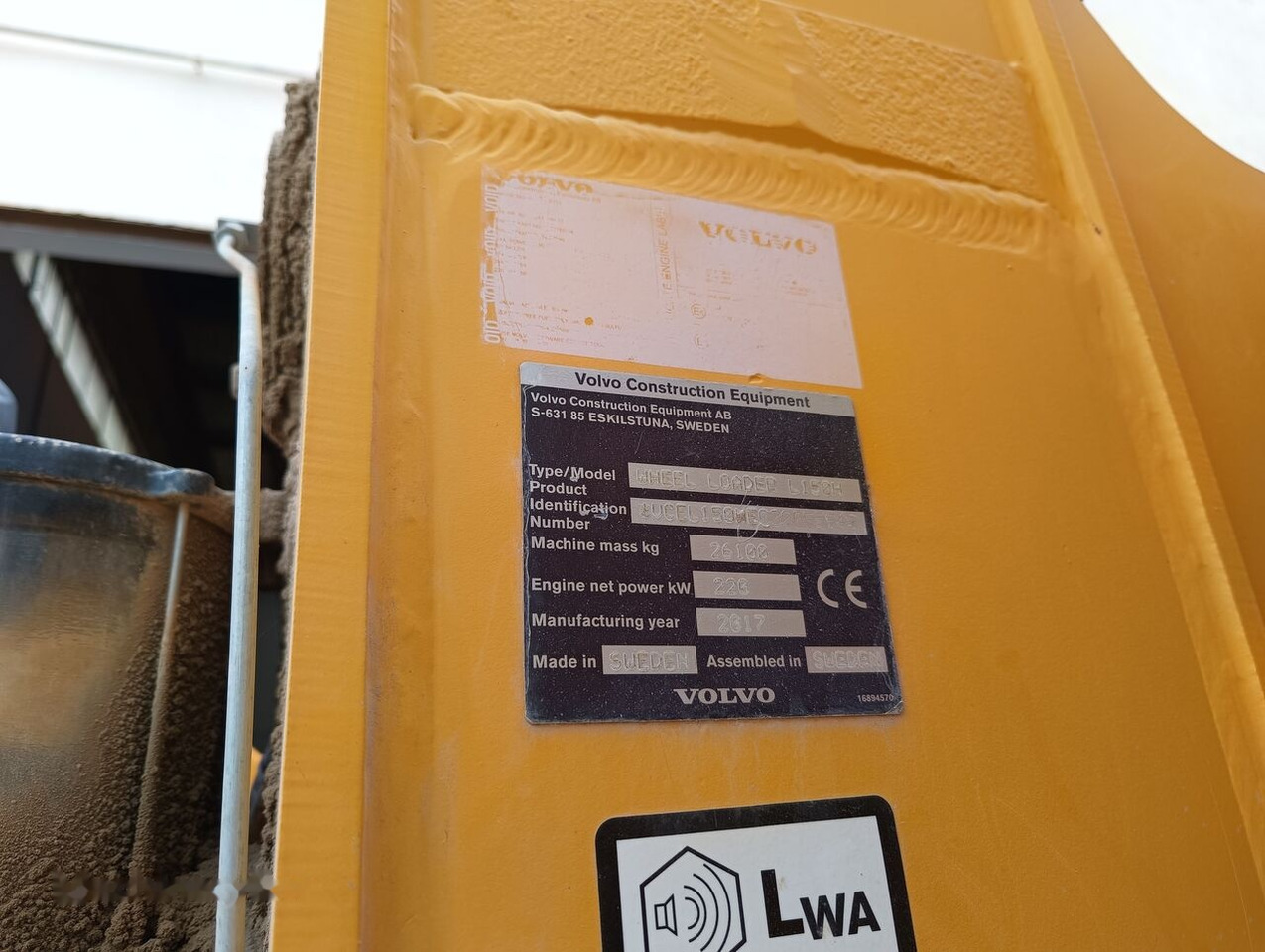 Volvo L150H - 휠 로더 : 사진 2 Volvo L150H - 휠 로더 : 사진 2