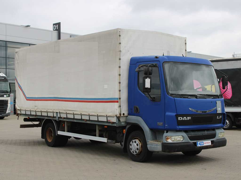 DAF FA LF 45.170 E10, EURO 3 - 커튼사이더 트럭 : 사진 3 DAF FA LF 45.170 E10, EURO 3 - 커튼사이더 트럭 : 사진 3