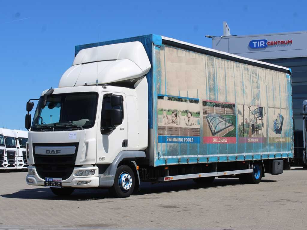 DAF LF 250 FA, EURO 6 - 커튼사이더 트럭 : 사진 1 DAF LF 250 FA, EURO 6 - 커튼사이더 트럭 : 사진 1
