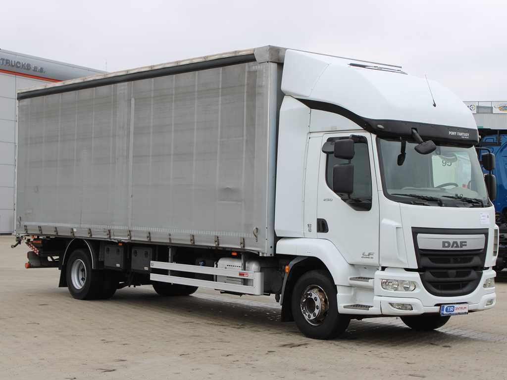 DAF LF 250 FA, HYDRAULIC FRONT, EURO 6 - 커튼사이더 트럭 : 사진 4 DAF LF 250 FA, HYDRAULIC FRONT, EURO 6 - 커튼사이더 트럭 : 사진 4