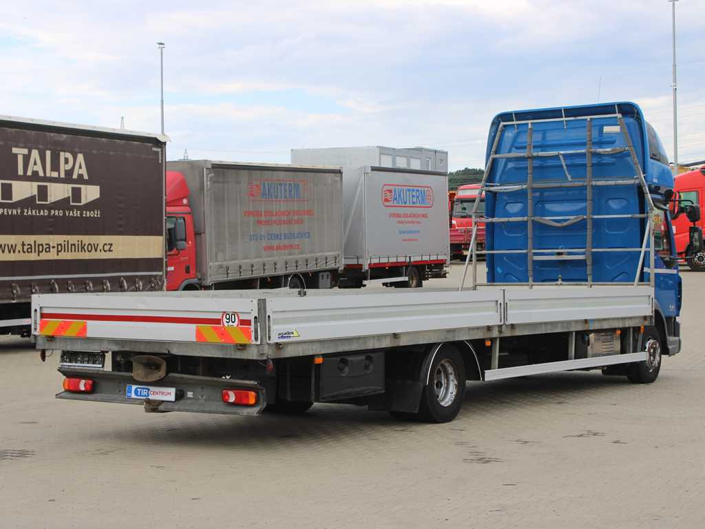 DAF LF 260, SLEEPING BODY, EURO 6, TIRES 80% - 드롭사이드/ 플랫베드 트럭 : 사진 4 DAF LF 260, SLEEPING BODY, EURO 6, TIRES 80% - 드롭사이드/ 플랫베드 트럭 : 사진 4