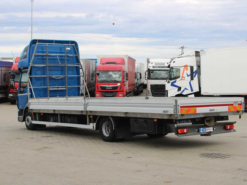DAF LF 260, SLEEPING BODY, EURO 6, TIRES 80% - 드롭사이드/ 플랫베드 트럭 : 사진 5 DAF LF 260, SLEEPING BODY, EURO 6, TIRES 80% - 드롭사이드/ 플랫베드 트럭 : 사진 5
