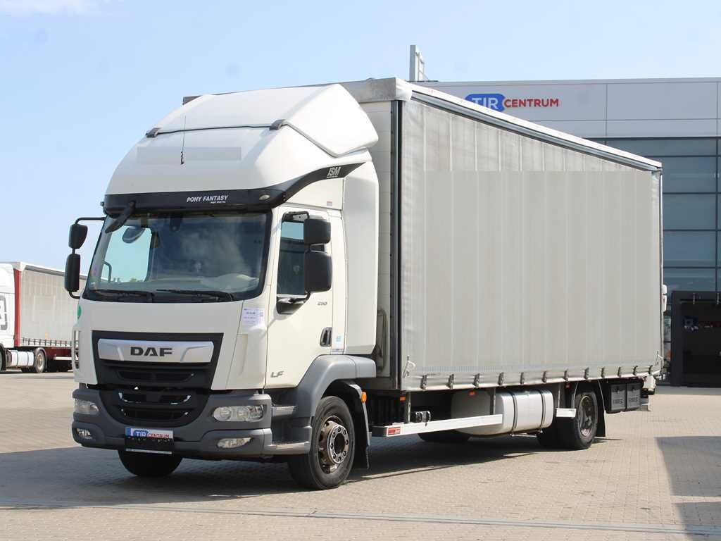 DAF LF 290 FA , EURO 6, SLEEPING CABIN - 커튼사이더 트럭 : 사진 1 DAF LF 290 FA , EURO 6, SLEEPING CABIN - 커튼사이더 트럭 : 사진 1